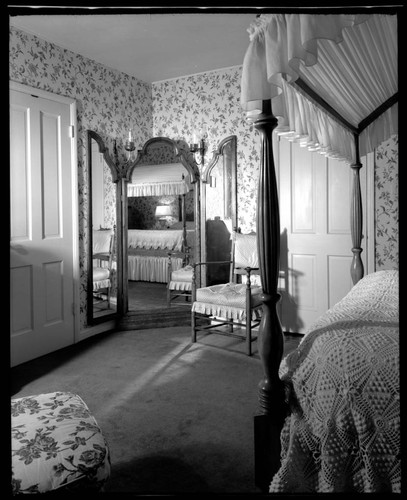 Dvorak, Ann, residence. Interior and Bedroom