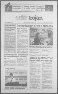 Daily Trojan, Vol. 113, No. 47, November 08, 1990