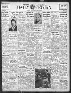 Daily Trojan, Vol. 27, No. 92, March 05, 1936