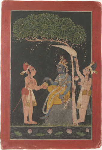 Untitled, Krishna with attendants