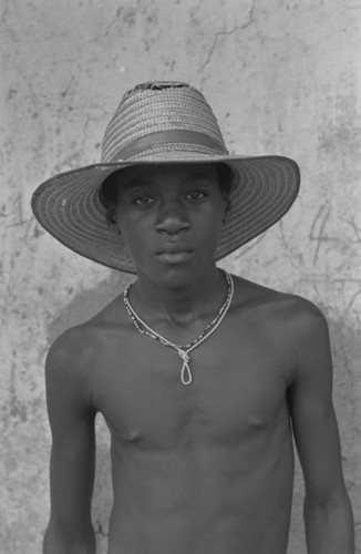 Portrait of a young man, San Basilio de Palenque, 1977