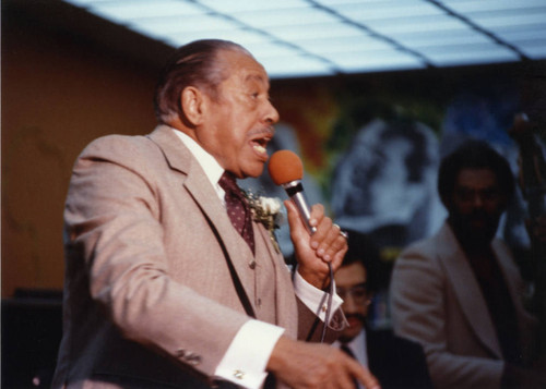 Cab Calloway Performs during African American Living Legends Program