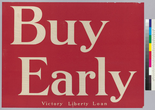 Buy Early: Victory Liberty Loan