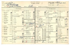 WPA household census for 625 EAST 116TH PLACE, Los Angeles County