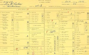 WPA household census for 2418 WORKMAN, Los Angeles