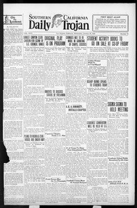 Daily Trojan, Vol. 17, No. 75, January 20, 1926