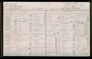 WPA household census for 216 E 54TH STREET, Los Angeles County