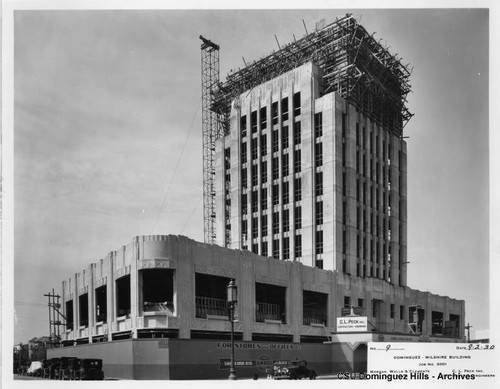 Dominguez-Wilshire Building, Construction