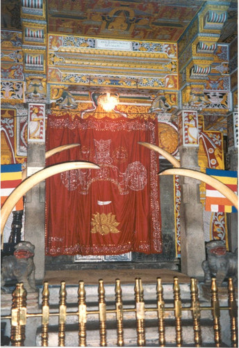 Sacred shrine entrance