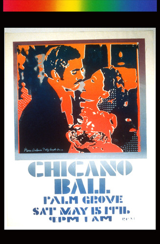 Chicano Ball, Announcement Poster for