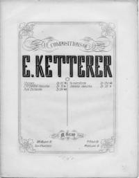 Les puritains : fantaisie : op. 151 / E. Ketterer
