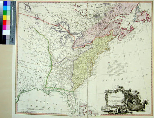 United States of North America, with the British & Spanish Territories and those of Spain, according to the Treaty of 1784