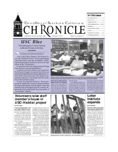 USC chronicle, vol. 14, no. 22 (1995 Feb. 27)