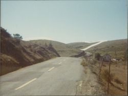 Unidentified portions of Christo's Running Fence, Sonoma County, California, September, 1976