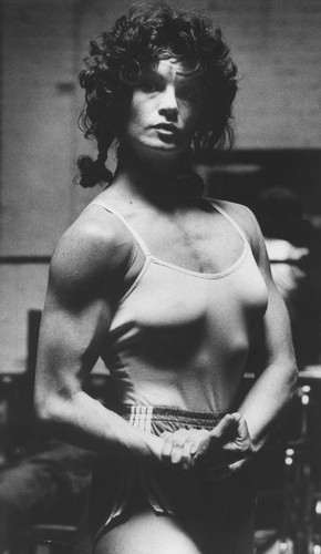 Professional bodybuilder, Lisa Lyon