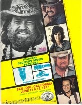 1st annual country music festival: San Jose, California, June 11 & 12, 1977