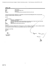 [Email from Norman Jack to Jeff Jeffery regarding removal of Drillon from trading with Tlais]