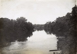 Abana river, in Gabon