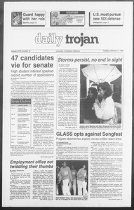 Daily Trojan, Vol. 117, No. 19, February 11, 1992