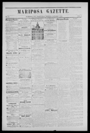 Mariposa Gazette 1856-10-01