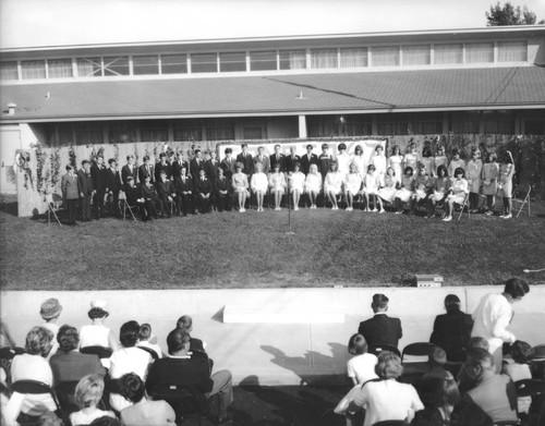 Graduation ceremony at the Conejo School