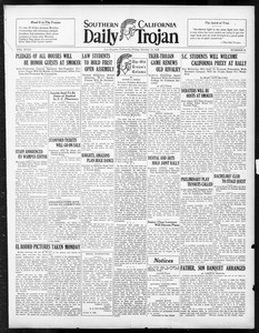 Daily Trojan, Vol. 18, No. 23, October 15, 1926