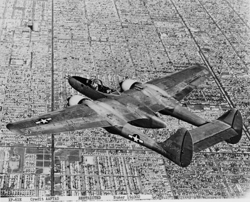 Ray Wagner Collection Image Northrop XP-61E