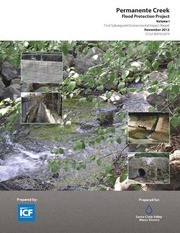 Permanente Creek Flood Protection Project : Final Subsequent Environmental Impact Report, Part 1 of 2