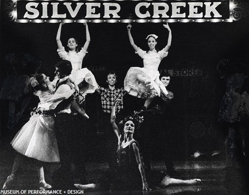 San Francisco Ballet dancers in Gladstein's The Fall of Siliver Creek, 1966