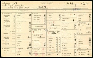 WPA household census for 1354 WASHINGTON BLVD, Los Angeles