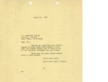 Letter from Dominguez Estate Companty to Mr. Nagafumi Nomura, April 11, 1939