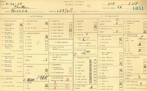 WPA household census for 139 RIVERA, Los Angeles