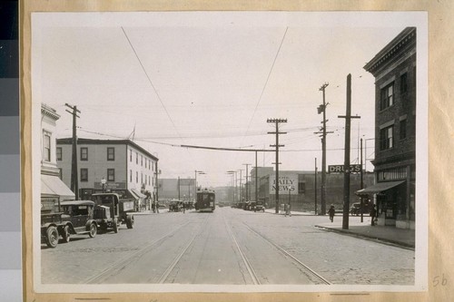 South on 9th St. from Folsome [Folsom] St. March 1926