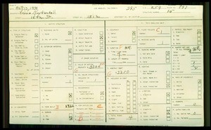 WPA household census for 1512 W 15TH ST, Los Angeles County