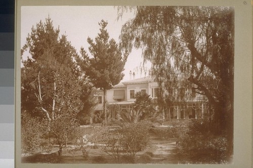 Residence of E. F. Hurlbut, Orange Grove Ave., Pasadena