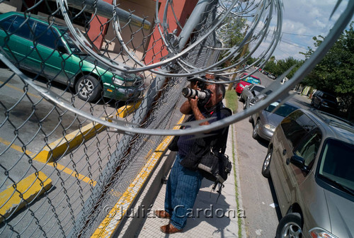 PM cameramen, Juárez, 2008