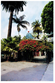 Tswuun Tswuun Rotunda with Bougainvillea