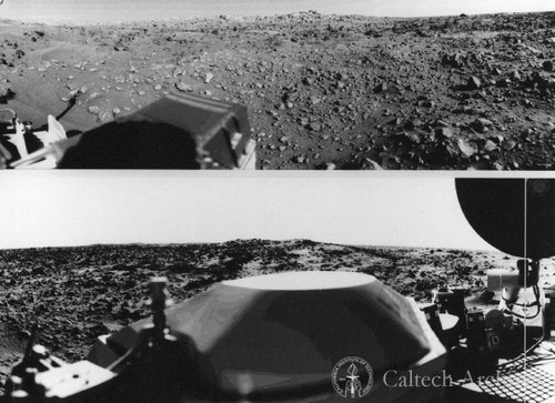 First panoramic view from the surface of Mars