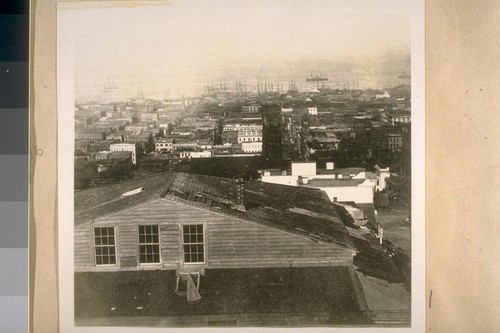East from Powell St. between California and Sacramento Sts. About 1870