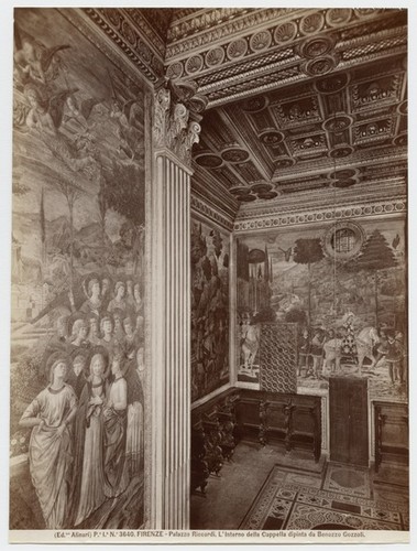 Pe. Ia. No. 3640. Firenze - Palazzo Riccardi. L'Interno della Cappella dipinta da Benozzo Gozzoli