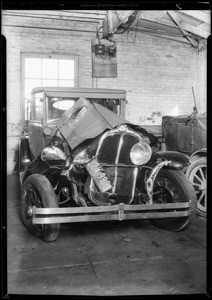 Pontiac coupe, Hatsu Hoigumi, assured, Southern California, 1933
