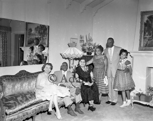 Family portrait, Los Angeles, 1955