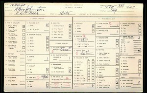 WPA household census for 1045 W 51ST PLACE, Los Angeles County