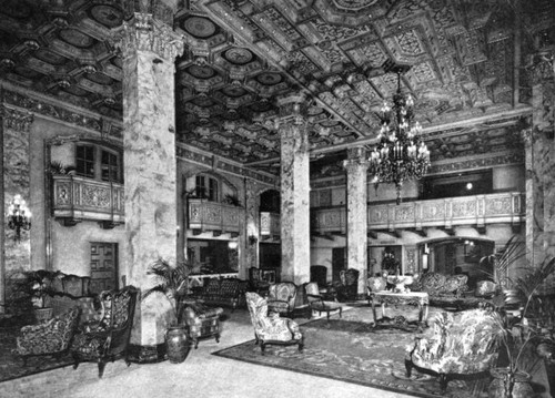 Beverly Wilshire Hotel lobby