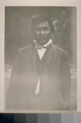 Man; Mariposa Co.; October 1910; 3 prints