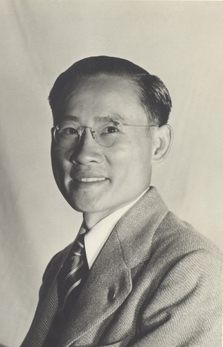 Portrait of Zeng Cheng-Kui (formally C.K. Tseng) labeled "To my good friend Dennis, from C.K. Tseng". Zeng Chen-Kui a renown marine biologist known to the Academic Circle as C. K. Tseng, attended many American oceanographic institutions, including Scripps Institution of Oceanography as a Post-Doc in his earlier years. When he finally did return to communist China during WWII, he became the "Father of Chinese Oceanography". May 16, 1946