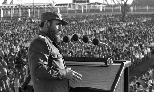 Fidel Castro, Havana, 1980