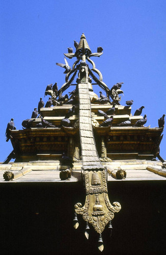 Monastery rooftop