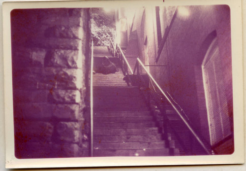 Stair-fall stunt from "The Exorcist" (4)