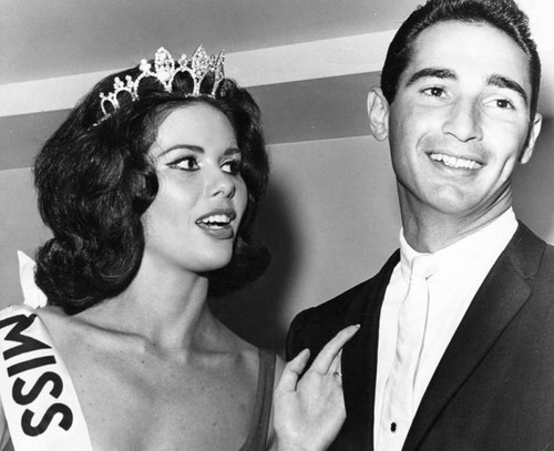 Sandy Koufax and Miss Los Angeles